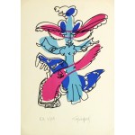 Abstract Lithograph - Le Muezzin