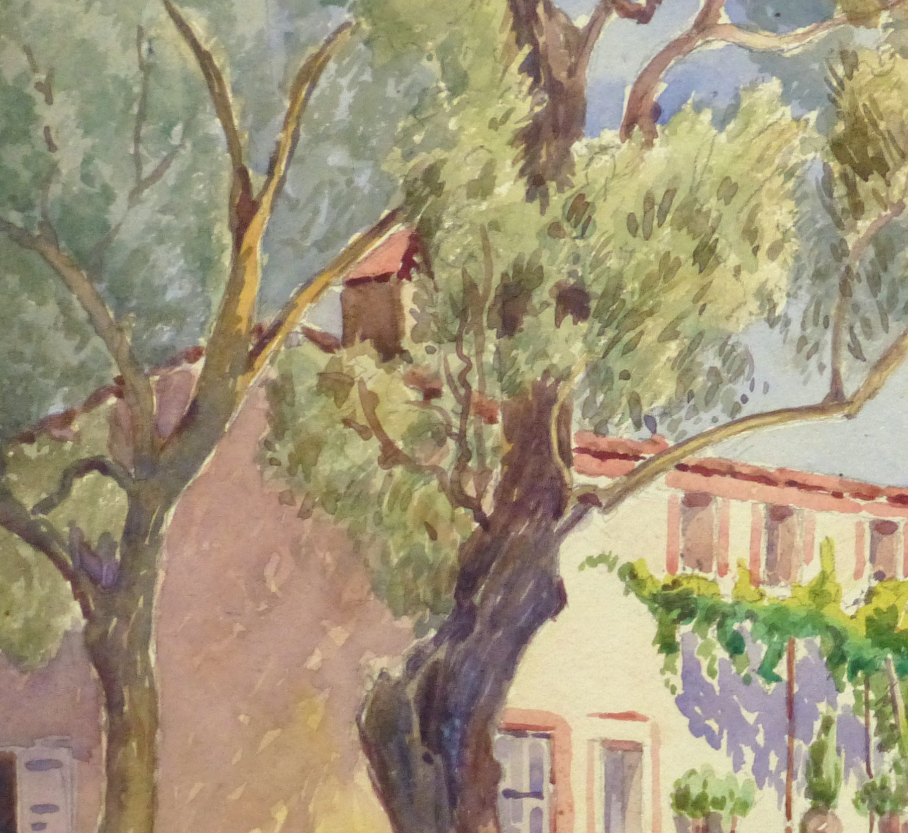 Watercolor Landscape - Provence Home-detail-10208M