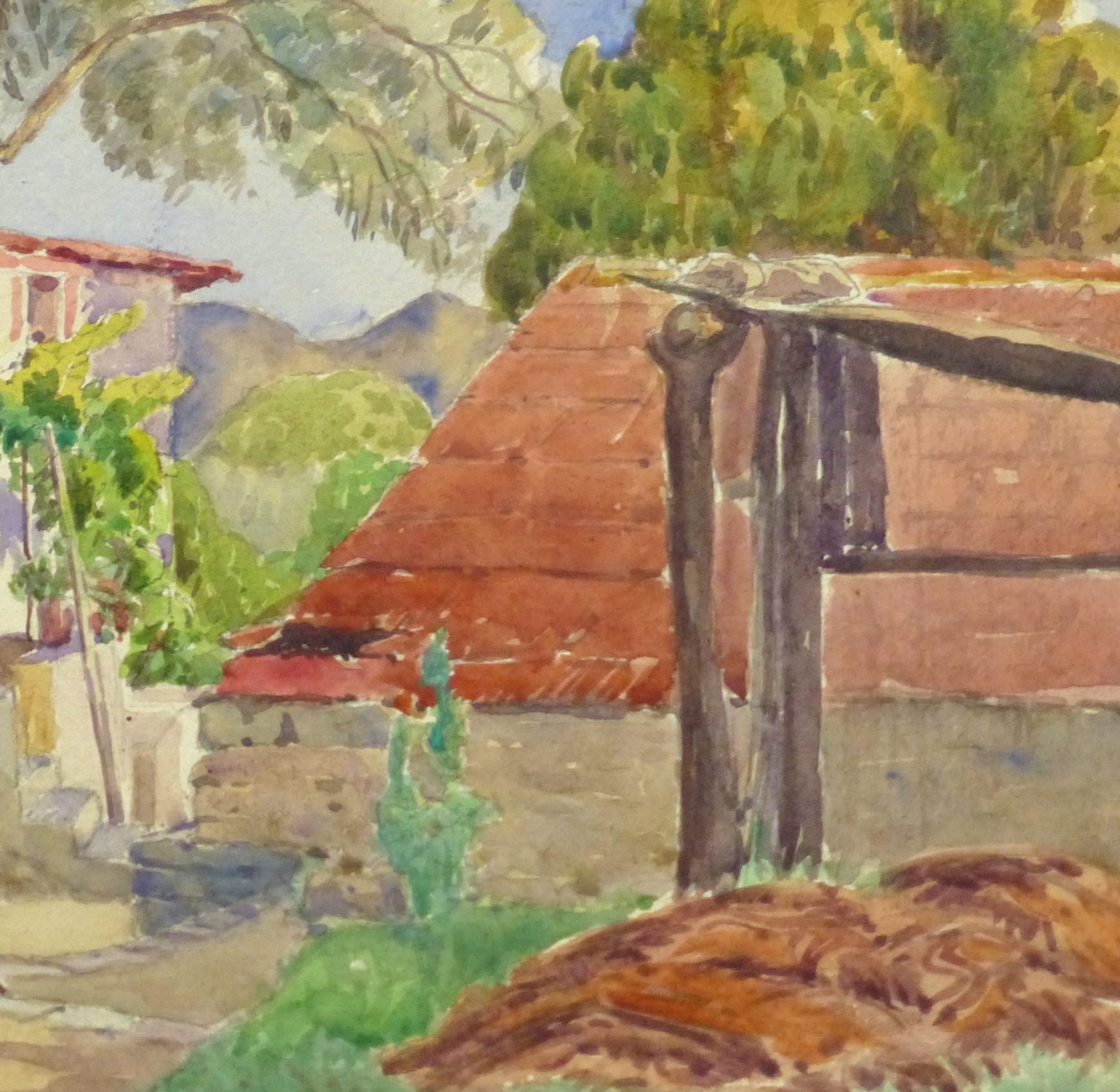 Watercolor Landscape - Provence Home-detail 2-10208M