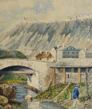 Watercolor Landscape - L'Arriére Pays-main-10246M