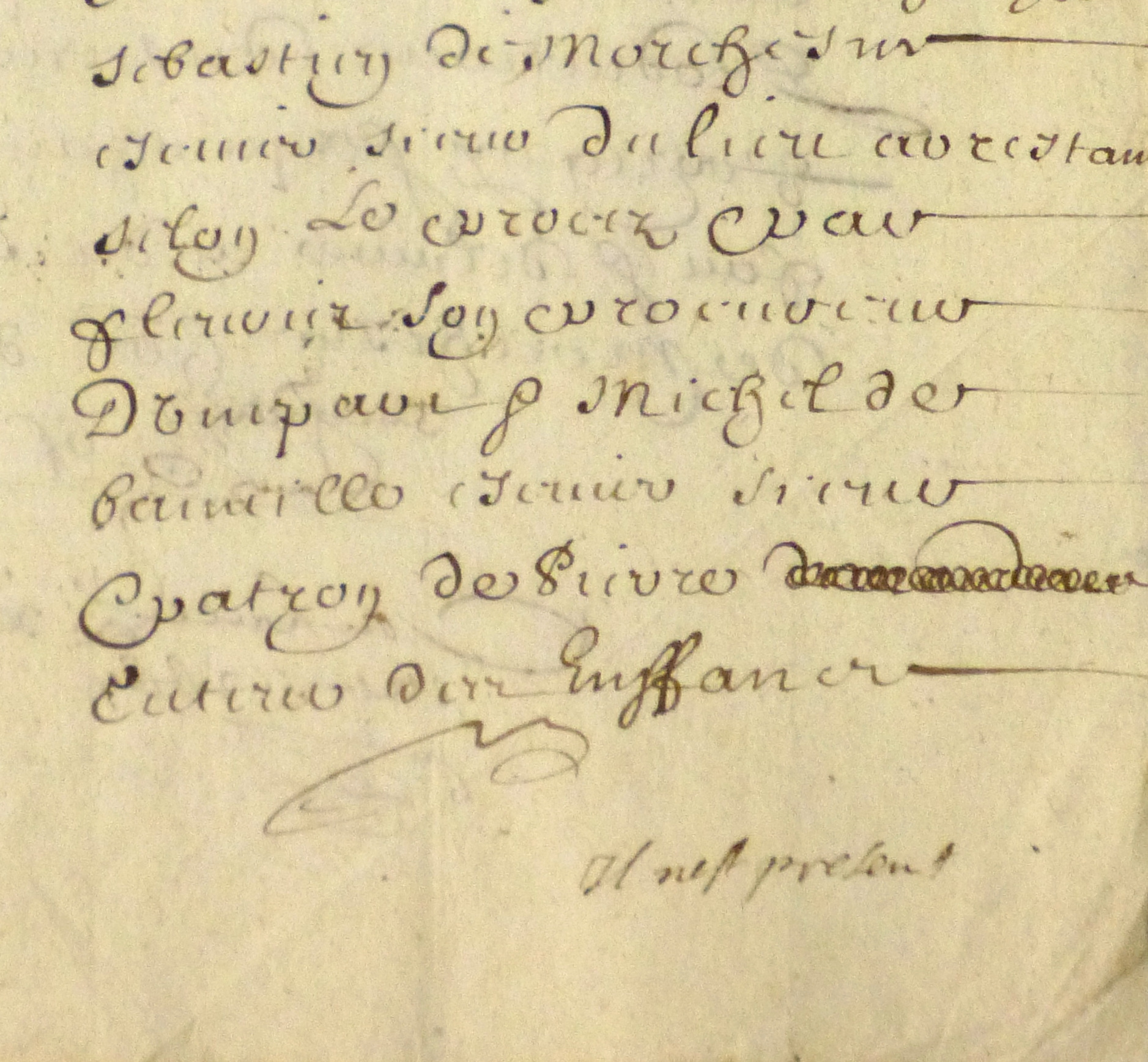 Knight of Morchesne Manuscript-detail-10297M