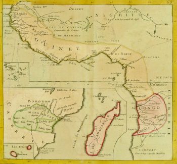 Map - Africa, 1767-main-8121K
