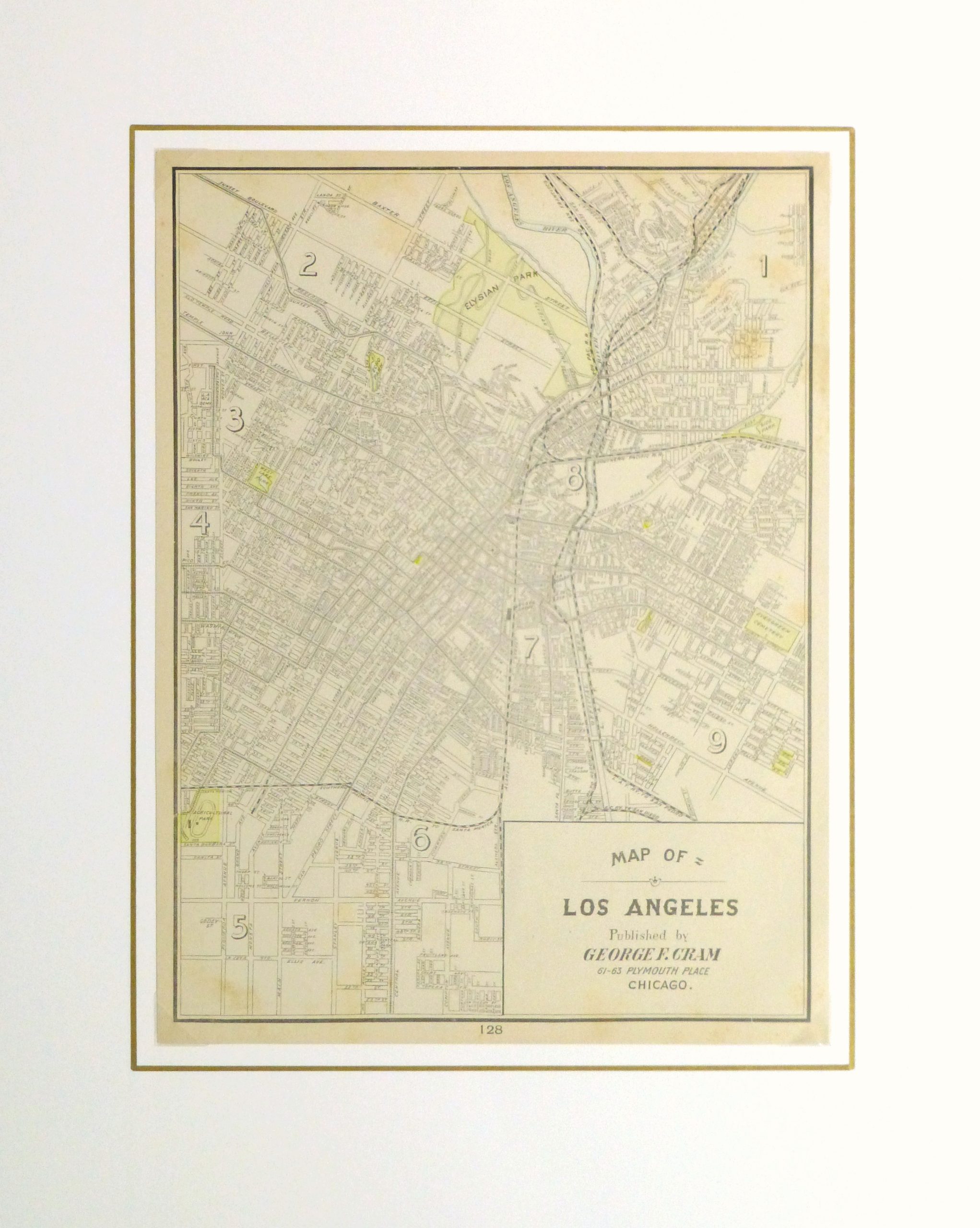 Maryland & Delaware Map, 1903-matted-10095K