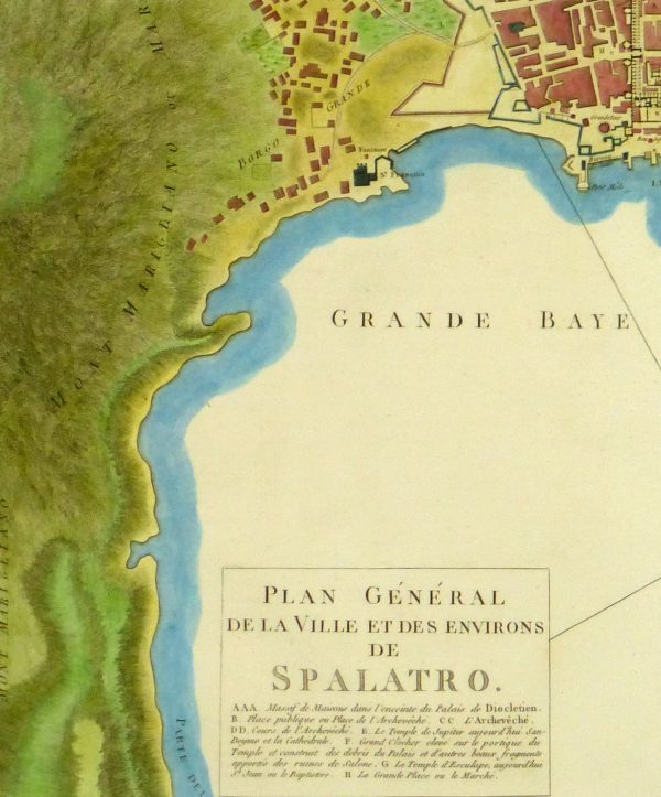 Plan of Split Engraving, 1802-detail 2 -10368M
