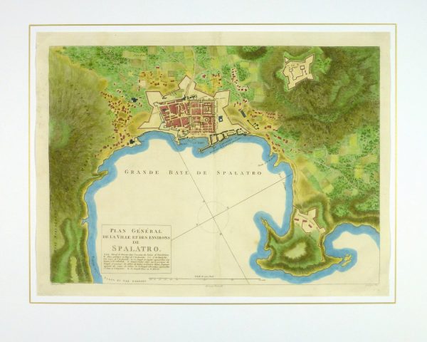 Plan of Split Engraving, 1802-matted-10368M