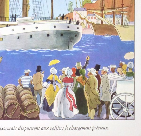 Hennessy Cognac Print, Circa 1920-detail-10402M