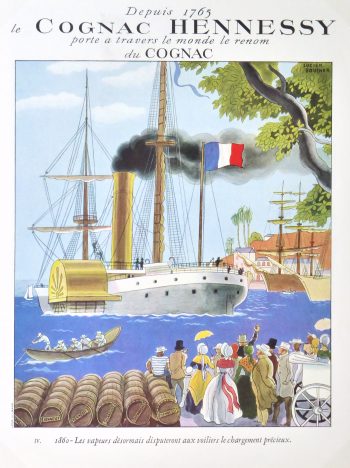 Hennessy Cognac Print, Circa 1920-main-10402M