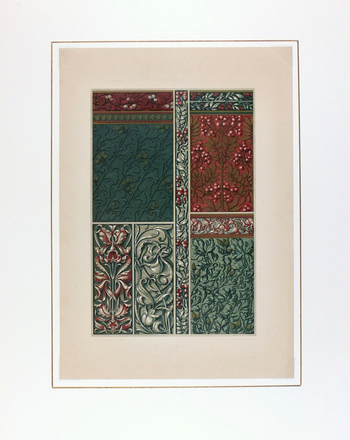 Art Nouveau Designer Sheet, 1886-matted-KLA2332