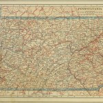Pennsylvania Map, 1917-main-5783K