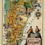 Vermont Pictorial Map, 1946-main-6232K