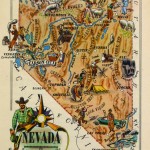 Nevada Pictorial Map, 1946-main-6246K