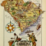 South Carolina Pictorial Map, 1946-main-6250K