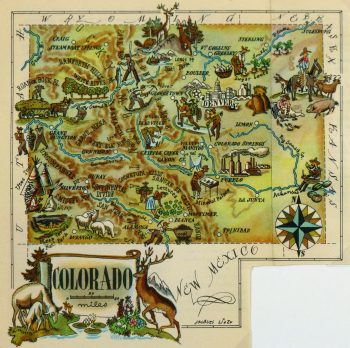Pictorial Map - Colorado, 1946-main-6257K
