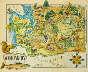 Washington Pictorial Map, 1946-main-6260K