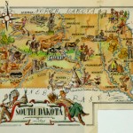 South Dakota Pictorial Map, 1946-main-6266K