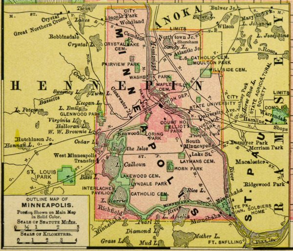 Minneapolis Map, 1895-detail-6437K