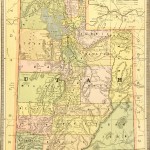 Utah Map, 1890-main-6471K