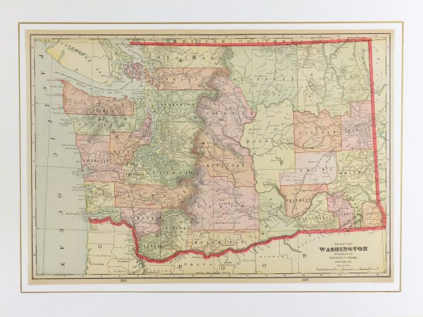 Map of Washington, 1908 - Image 4