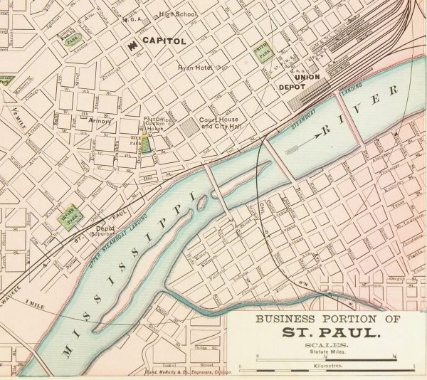 St paul Map - detail-6577K