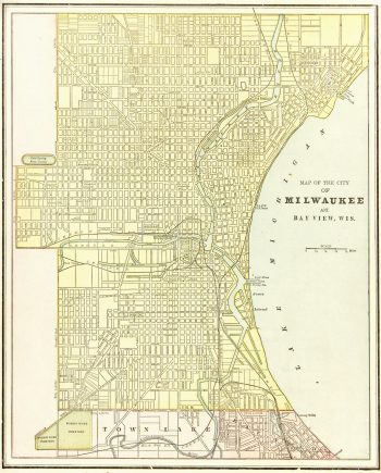 Milwaukee Map,1889-main-7648K