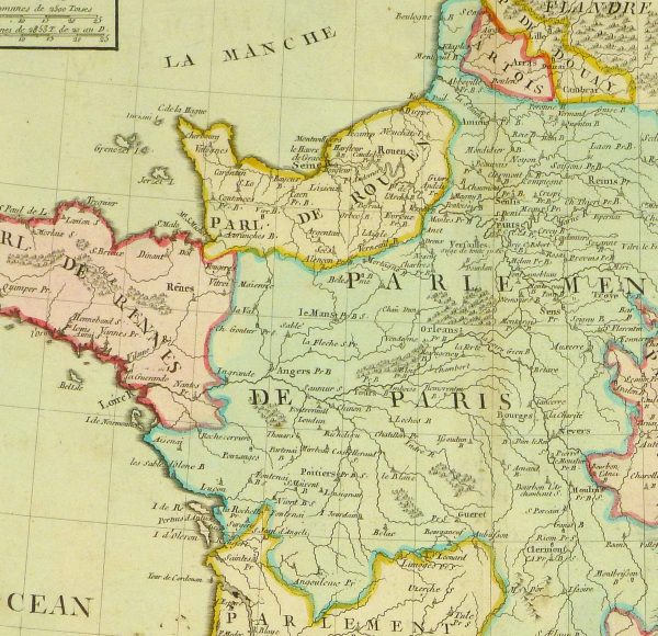 Map of France, 1783 - Image 2