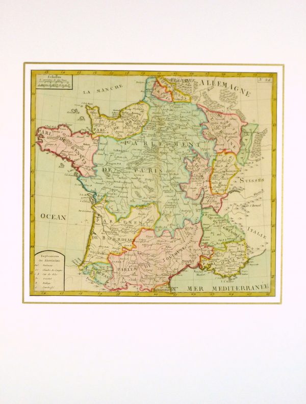 Map of France, 1783 - Image 4
