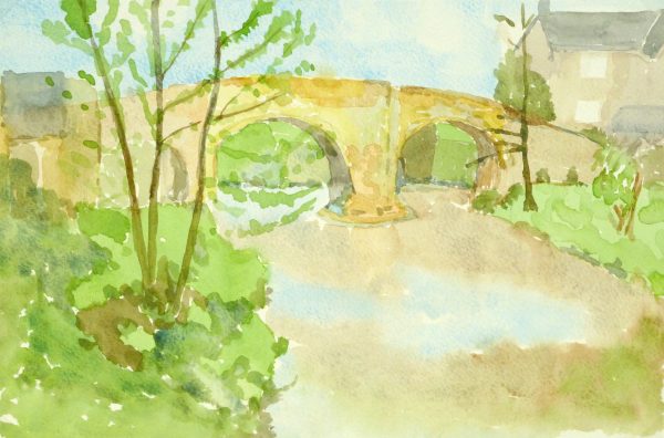 Watercolor - Avon Bridge-main-8502K