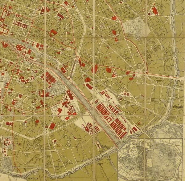 Paris World Fair Map, 1889 - Image 2