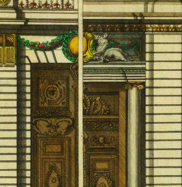 Italian Entrance, Circa 1730-detail-8638K
