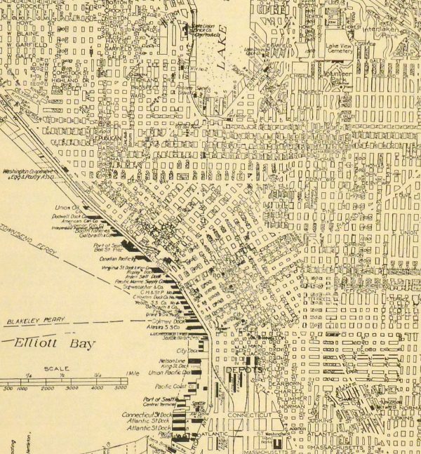 Central Seattle Map, 1937-detail-8673K
