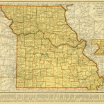 Map of Missouri, 1937-main-8705K
