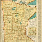Map of Minnesota, 1937-main-8706K