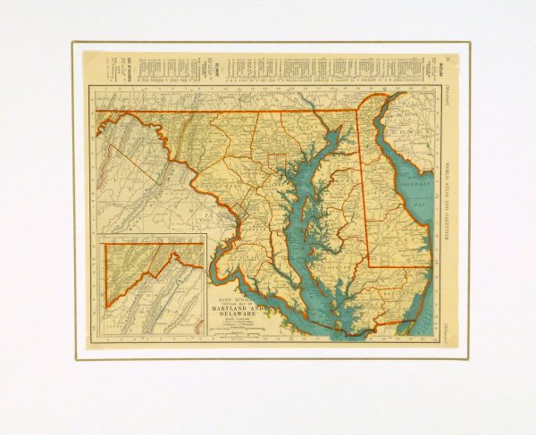 Map of Maryland & Delaware, 1937 - Image 5
