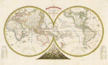 Map of the World, 1842