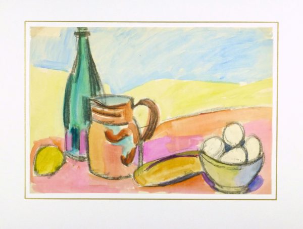 Pantry Still Life, Circa 1960-matted-8940K