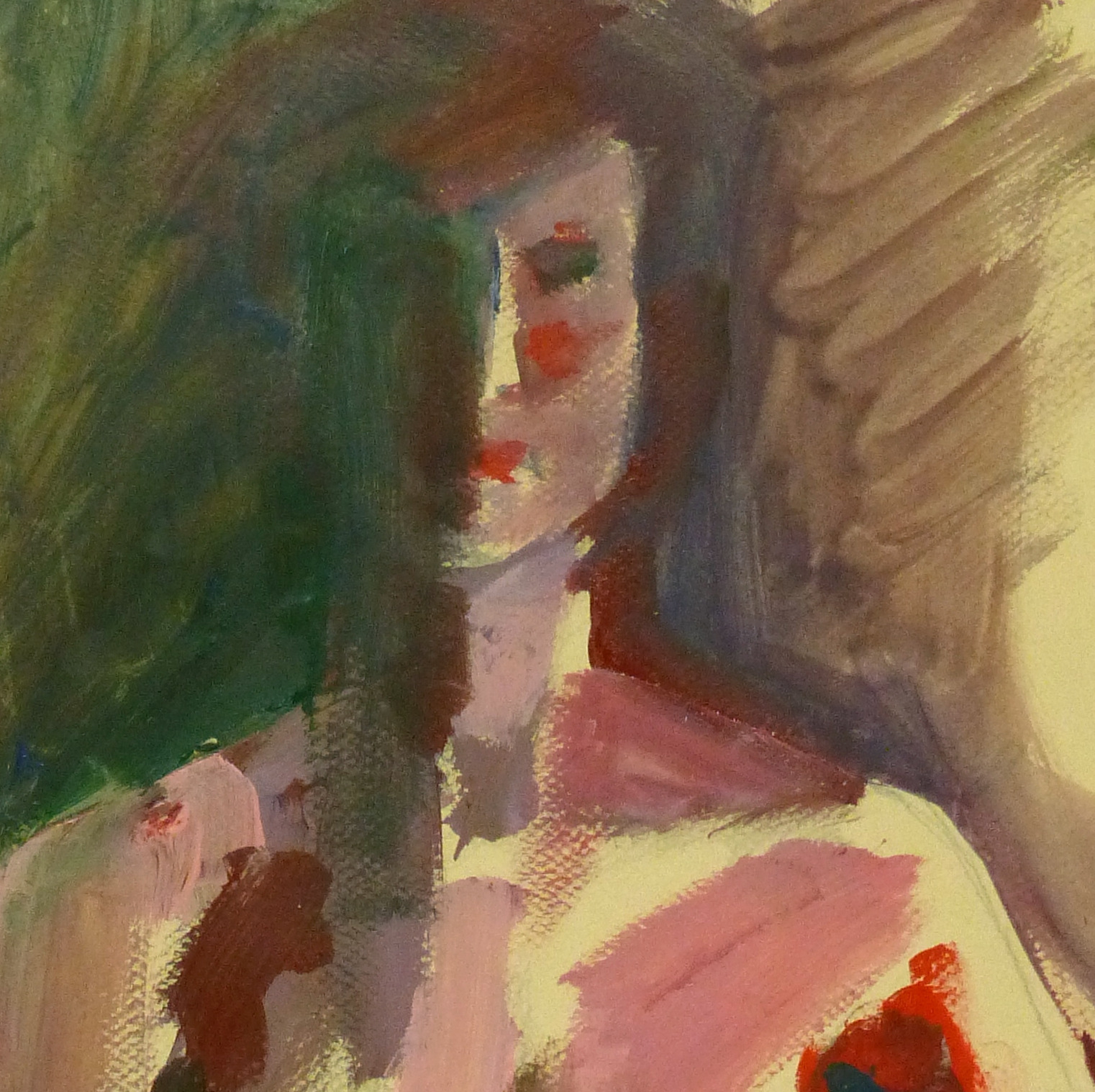 Acrylic - Modern Nude Female-detail 2-9174K