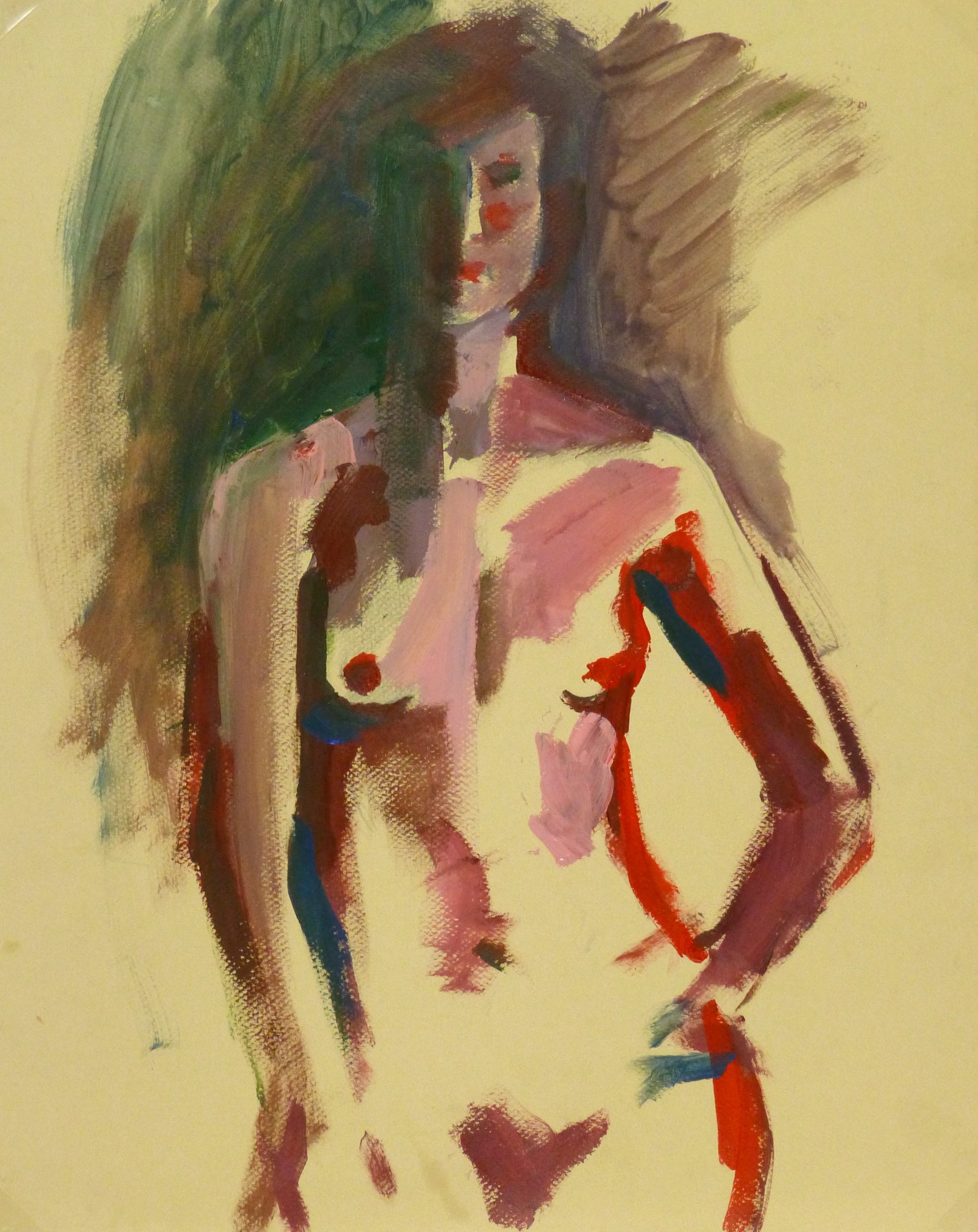 Acrylic - Modern Nude Female-main-9174K