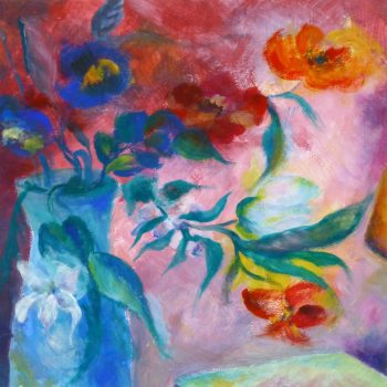 Acrylic - Artful Arrangement, Circa 1960-main-9274K