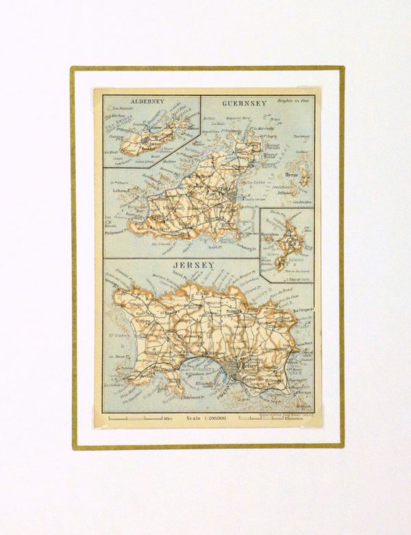 Map of English Channel Islands, 1927 - Image 4