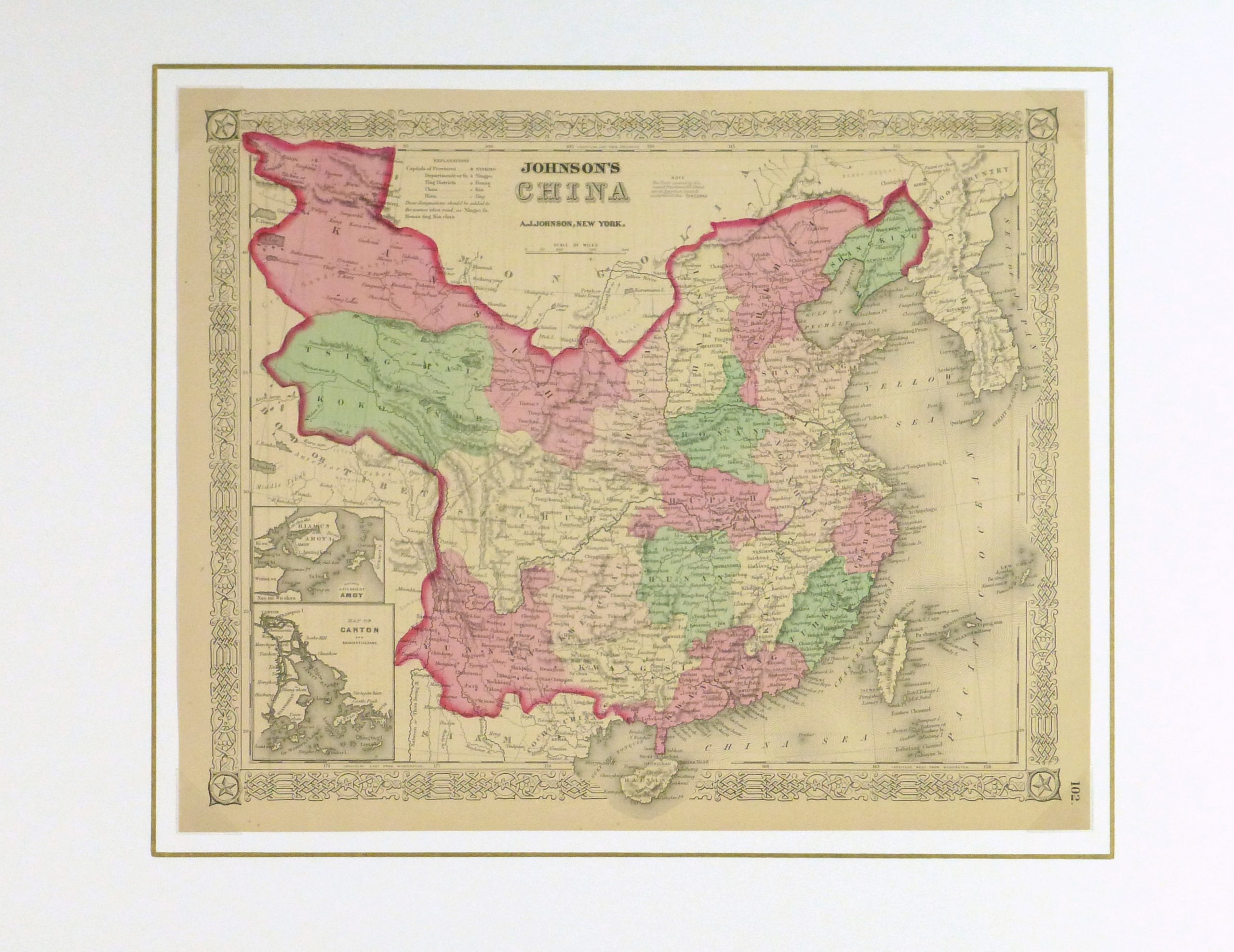 China Map, 1868 - Image 5