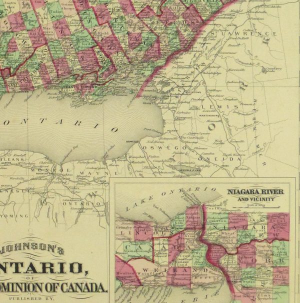 Ontario Map, 1868 - Image 3