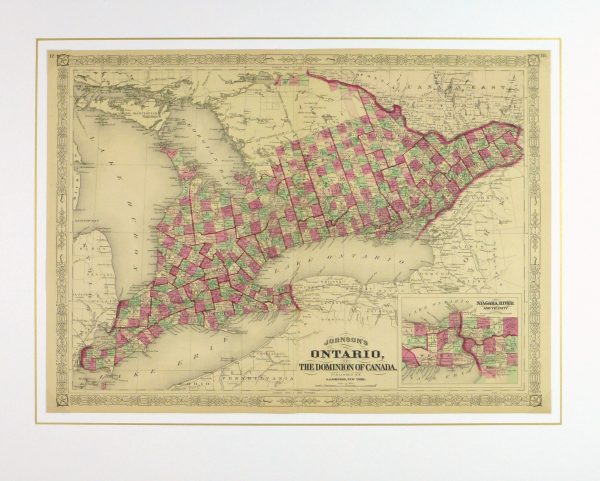 Ontario Map, 1868 - Image 5