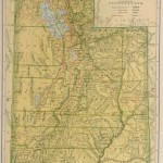 Utah Map,1906-main-9362K