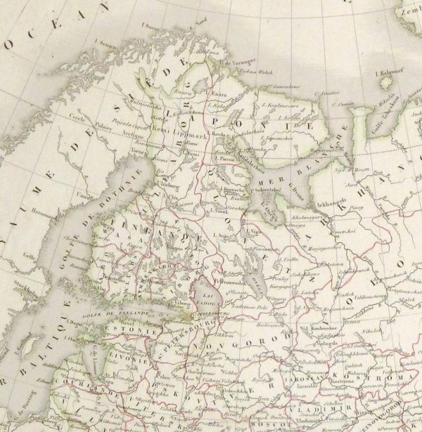 Russia Map, 1838-detail 2-9387K