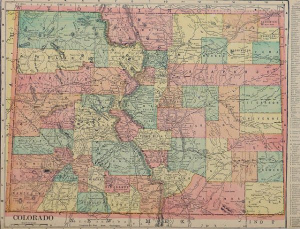 Colorado Map, 1903-main-9415K