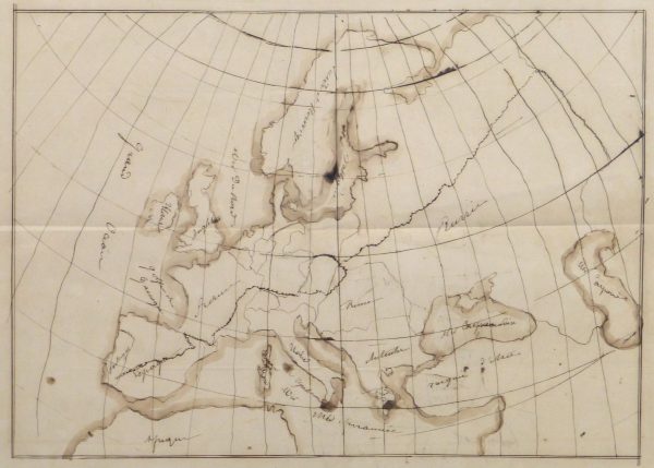 Map of Northern Europe, 1856-main-10497M