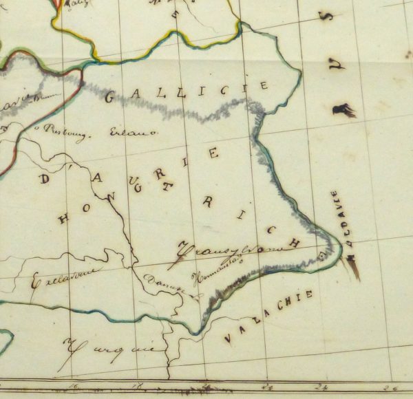 Map of Central Europe, 1856-detail-10498M