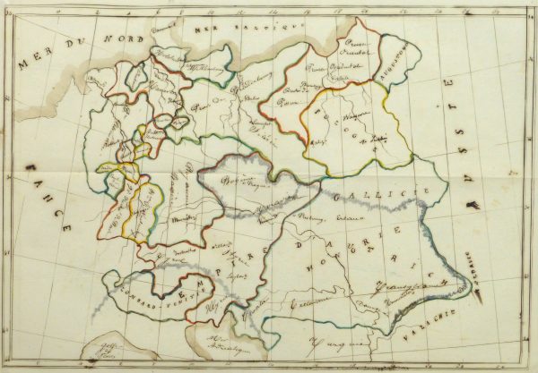 Map of Central Europe, 1856-main-10498M
