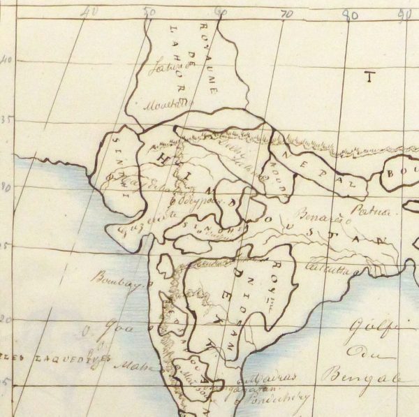 Map of Southern Asia, 1856-detail 2-10500M
