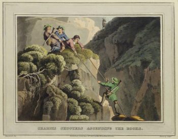 Aquatint Etching- Ascending the Rocks, 1813 -main-10540M
